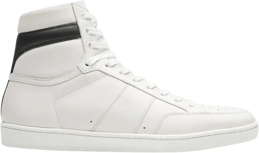 Saint Laurent SL-10 High &#039;White Black&#039;