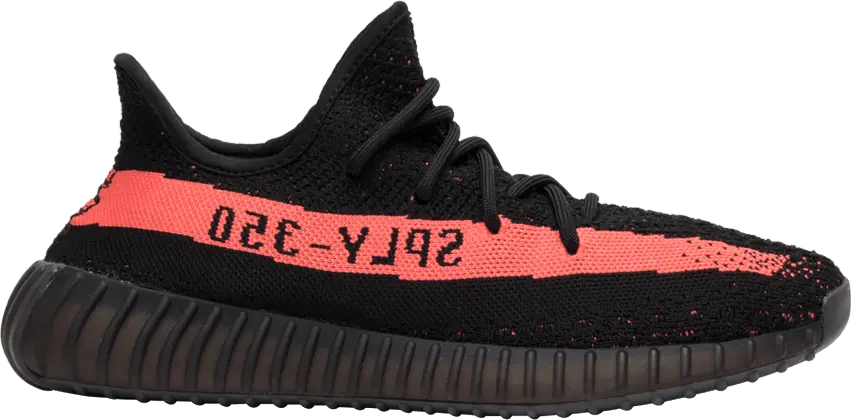  Adidas adidas Yeezy Boost 350 V2 Core Black Red (2016/2022)