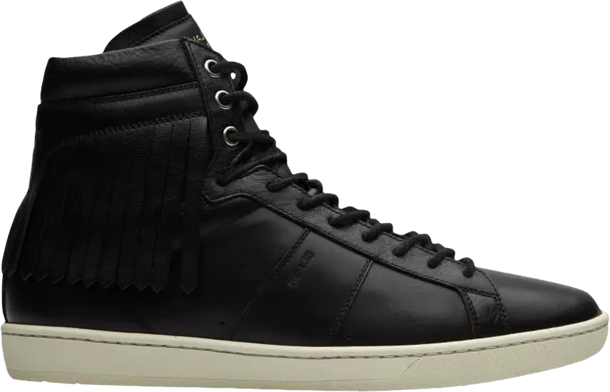 Saint Laurent SL-18 Fringe High &#039;Black&#039;