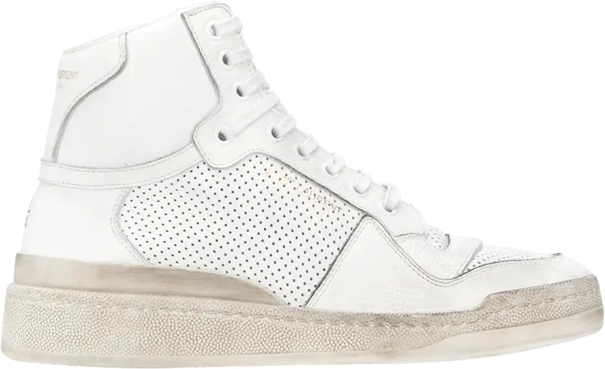  Saint Laurent SL-24 Mid &#039;White&#039;