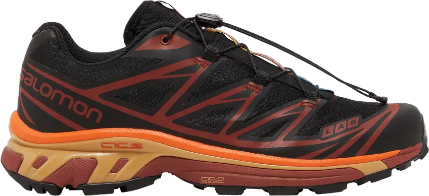 Salomon XT-6 Chocolate Plum Vibrant Orange