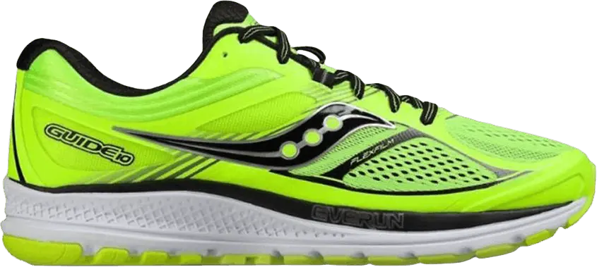 Saucony Guide 10 &#039;Lime Black&#039;