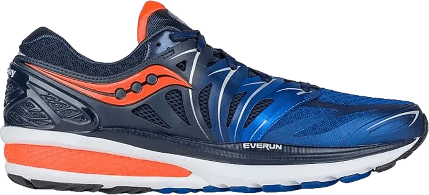  Saucony Hurricane Iso 2 &#039;Navy Orange&#039;