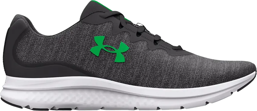 Under Armour Charged Impulse 3 Knit &#039;Jet Grey Green Screen&#039;