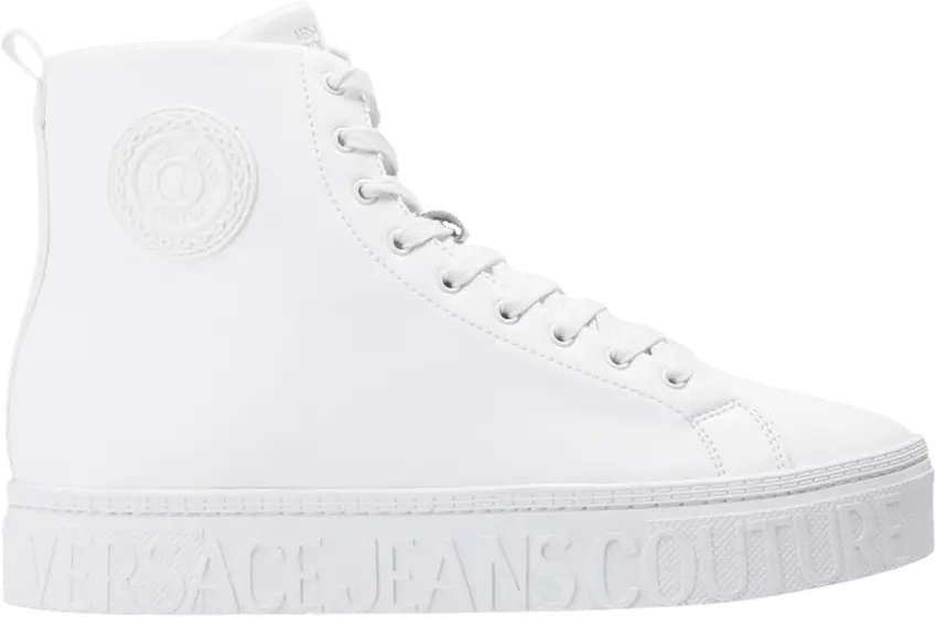  Versace Jeans Couture Branded Sole High &#039;White&#039;