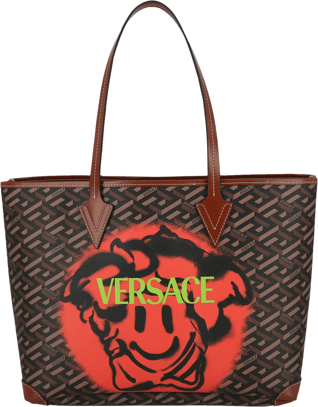  Versace La Greca Smile Tote Bag &#039;Multicolor&#039;