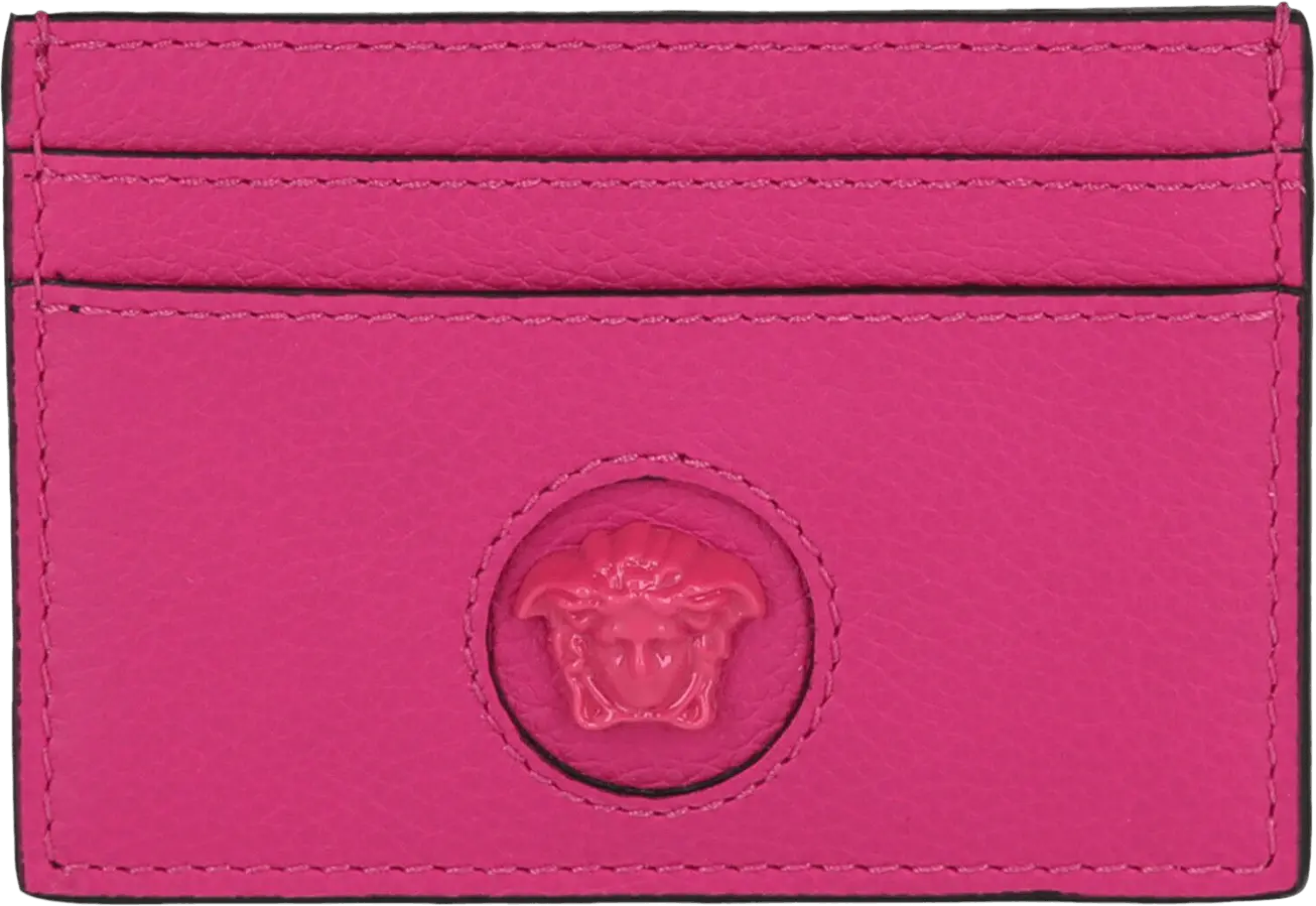  Versace La Medusa Card Holder &#039;Pink&#039;