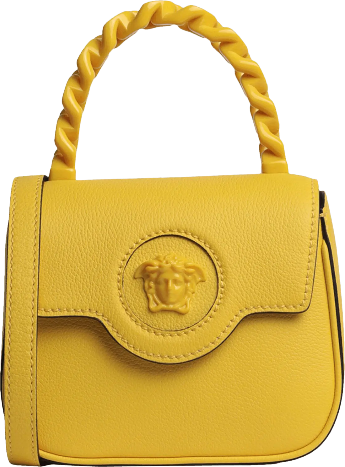  Versace La Medusa Mini Bag &#039;Yellow&#039;