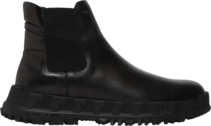 Versace Medusa Chelsea Boots &#039;Black&#039;