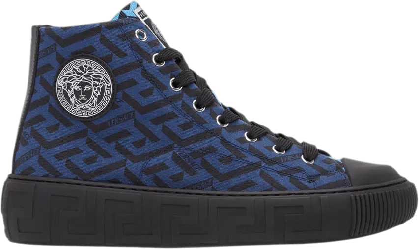 Versace Medusa Greca High &#039;Blue Black&#039;