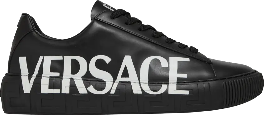 Versace Medusa Low &#039;Logo Print - Black&#039;