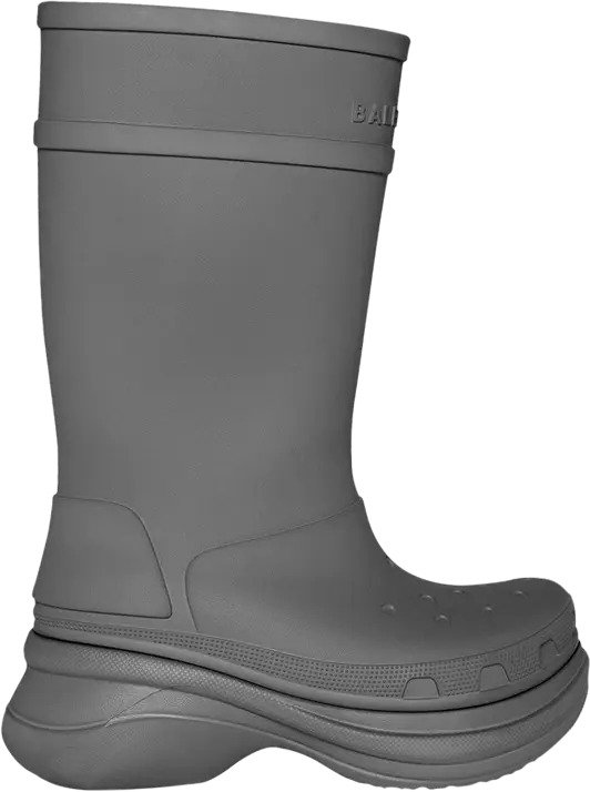  Crocs x Balenciaga Clog Boot 2.0 &#039;Dark Grey&#039;