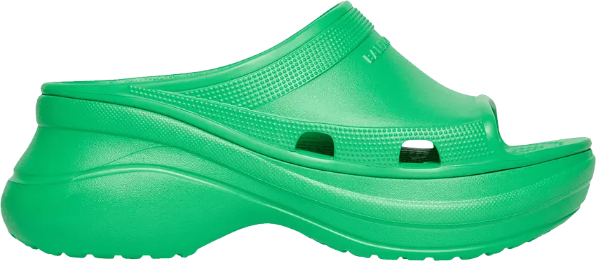  Crocs x Balenciaga Pool Slide Sandal &#039;Green&#039;