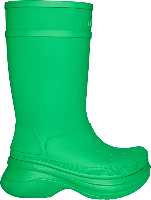  Crocs x Balenciaga Wmns Clog Boot 2.0 &#039;Green&#039;