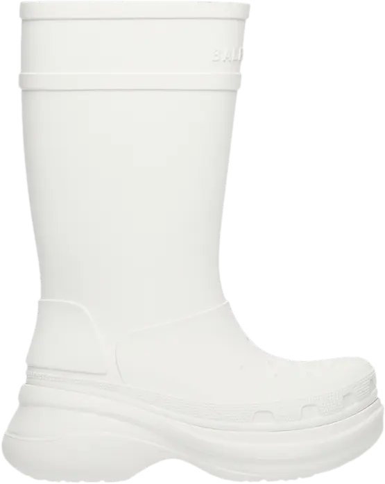  Crocs x Balenciaga Wmns Clog Boot 2.0 &#039;White&#039;