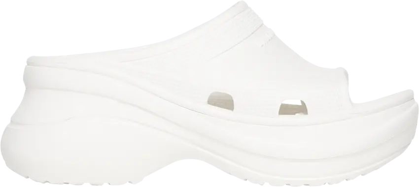  Crocs x Balenciaga Wmns Pool Slide Sandal &#039;White&#039;