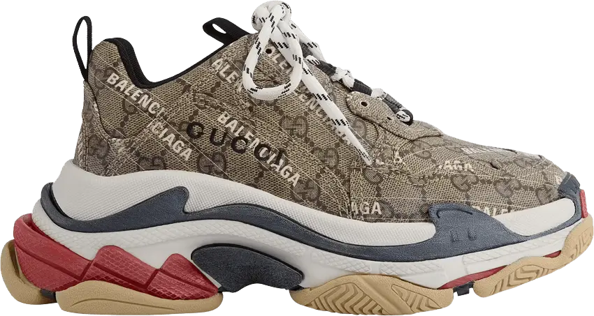  Gucci x Balenciaga Wmns Triple S &#039;The Hacker Project&#039;