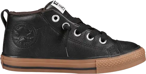  Converse Chuck Taylor All Star Street Mid GS &#039;Black&#039;