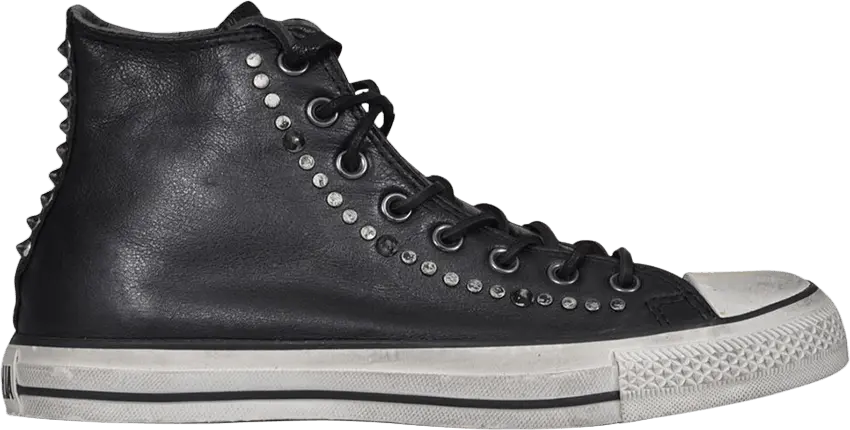  Converse Chuck Taylor All Star Studded Hi &#039;Black Off White&#039;