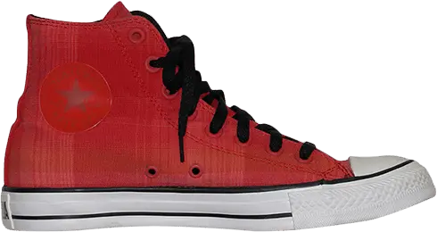  Converse Chuck Taylor All Star Tonal Hi &#039;Plaid Red&#039;