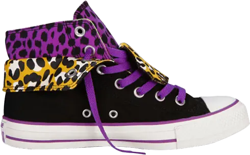  Converse Chuck Taylor All Star Two-Fold Hi &#039;Animal Print Black&#039;