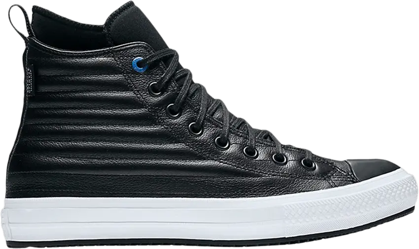  Converse Chuck Taylor All Star Waterproof Boot &#039;Quilted Black Blue Jay&#039;