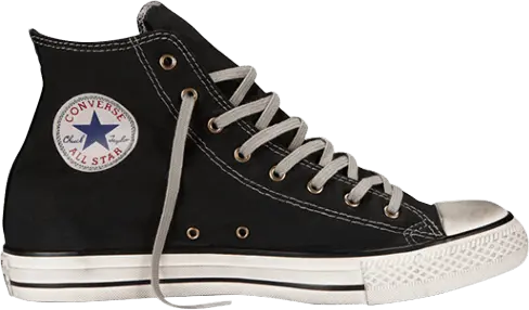  Converse Chuck Taylor All Star Well Worn Canvas Hi &#039;Black&#039;