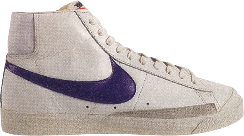  Nike Blazer High &#039;White Purple&#039; 1977