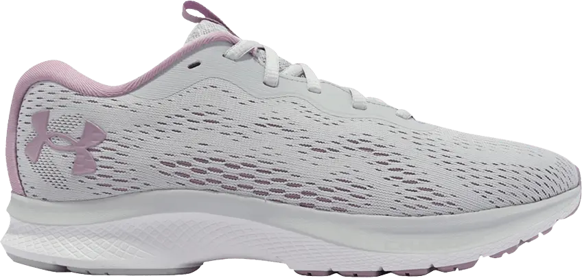  Under Armour Wmns Charged Bandit 7 &#039;Halo Grey Purple&#039;