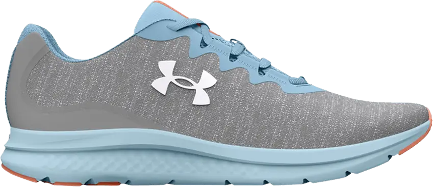  Under Armour Wmns Charged Impulse 3 Knit &#039;Mod Grey Blizzard&#039;