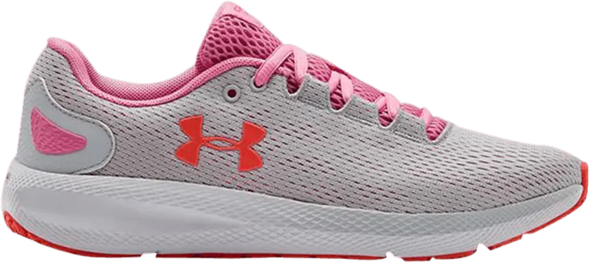  Under Armour Wmns Charged Pursuit 2 &#039;Halo Grey Pink&#039;