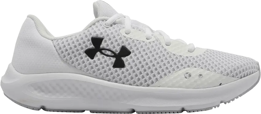  Under Armour Wmns Charged Pursuit 3 &#039;White Black&#039;