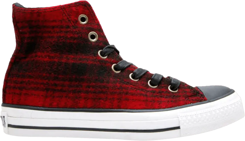  Converse Chuck Taylor All Star Woolrich Hi &#039;Black Red&#039;