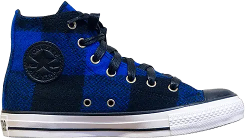  Converse Chuck Taylor All Star Woolrich Wool Hi &#039;Black Blue&#039;