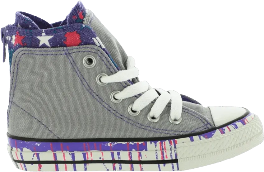  Converse Chuck Taylor All Star Zip Back High GS &#039;Lucky Stone&#039;