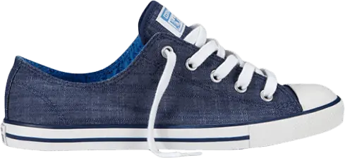  Converse Chuck Taylor Dainty Ballerina Slip Ox &#039;Ensignia Denim Blue&#039;