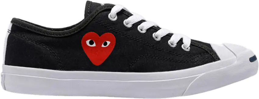  Converse Comme des Garçons Play x Jack Purcell Low &#039;Black&#039;