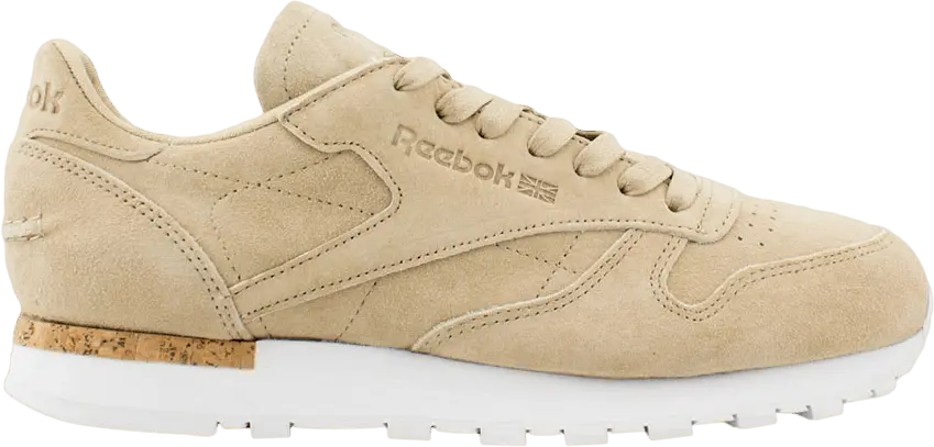  Reebok Classic Leather LST Oatmeal Driftwood White