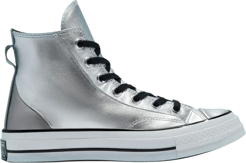  Converse Chuck Taylor All Star 70 Hi Diamond Metal Silver (Women&#039;s)