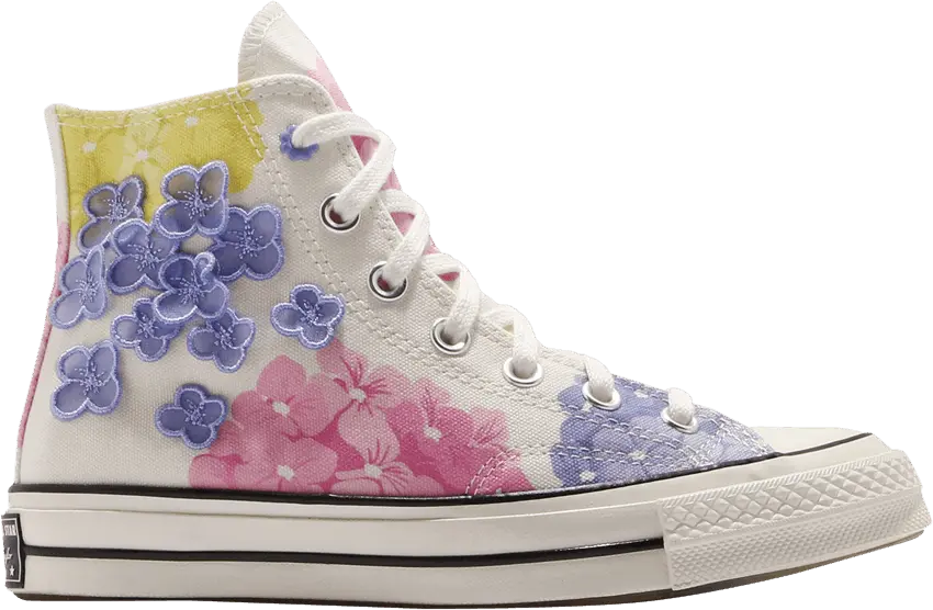  Converse Chuck Taylor All Star 70 Hi Floral Beige