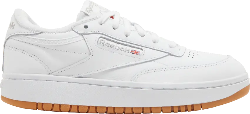  Reebok Club C Double White Gum (Women&#039;s)