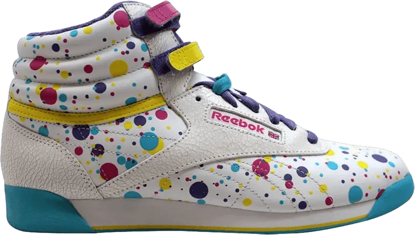 Reebok F/S Hi White/Stratoink-Violet-Pink (Women&#039;s)