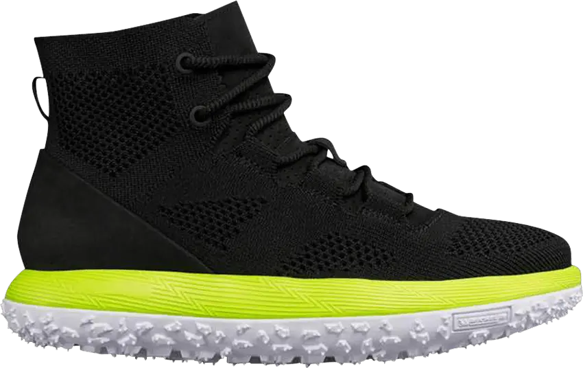  Under Armour Wmns RLT Fat Tire Boot &#039;Black Neon Yellow&#039;