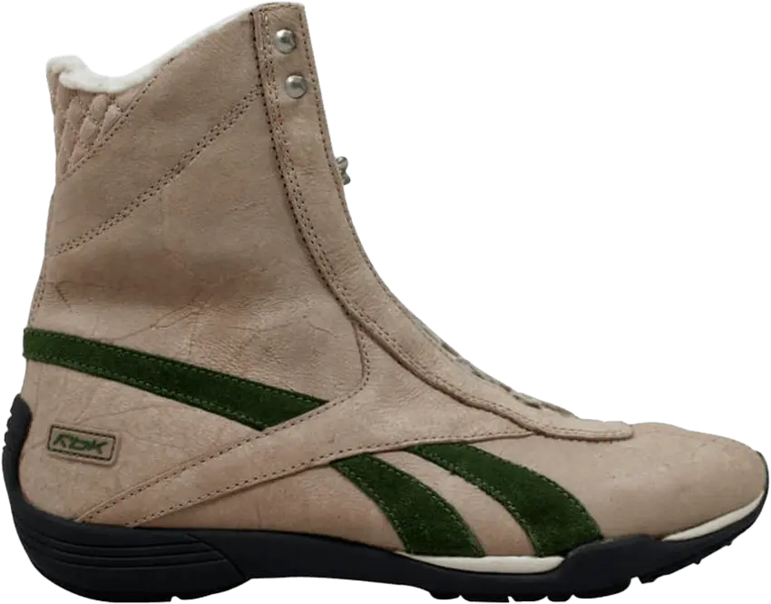 Reebok Lodge Lounge Mid Rock Cashew/Green-White (Women&#039;s)