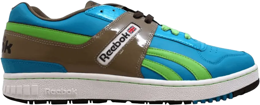  Reebok Pro Legacy Low Turquoise/Olive-Green-Top Soil