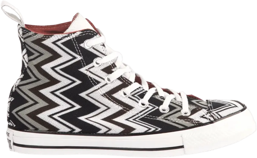  Converse Chuck Taylor All Star Hi Missoni Egret Black (Women&#039;s)