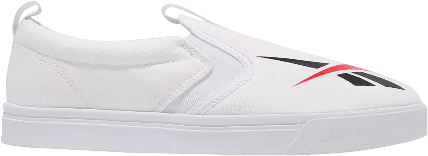  Reebok Royal Vulc Slip-On White Black