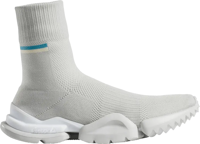  Reebok Sock RunR Grey White