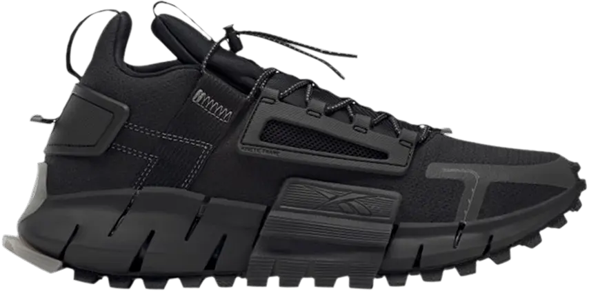  Reebok Zig Kinetica Edge Black Grey