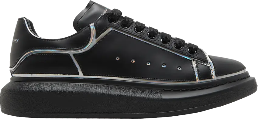  Alexander Mcqueen Alexander McQueen Oversized Sneaker &#039;Black Silver Holo&#039;